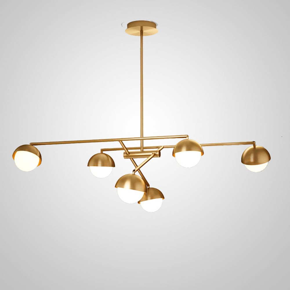 Люстра На Штанге Kendall L10 Black Gold By Imperiumloft