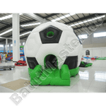 Коммерческий надувной батут «Футбольный мяч» с крышей, 4,5*4,5*5