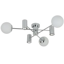 Люстра Rivoli Tanya 3164-303 3 * Е27 40 Вт + 3 * Gu10 7 Вт модерн | Модерн