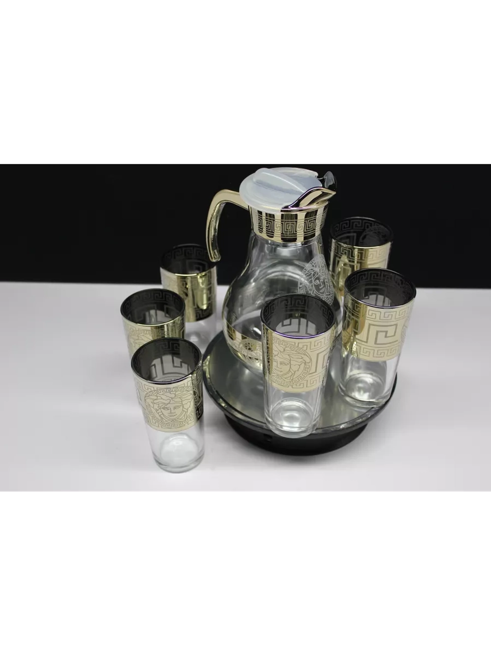 Набор для напитков золотой