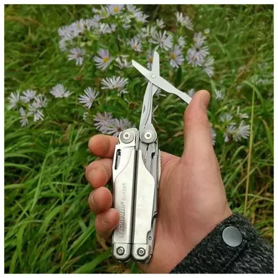 Leatherman мультитул surge, 21 функция, нейлоновый чехол