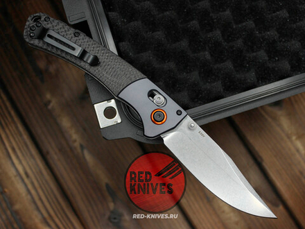 Нож Benchmade Crooked River Carbon A+++ GRAY