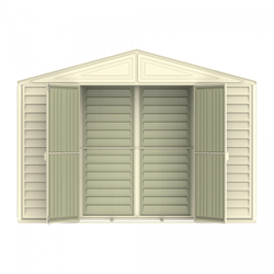 Сарай-хозблок пластиковый для дачи SidePro (84,6*318,7*233,2 см)