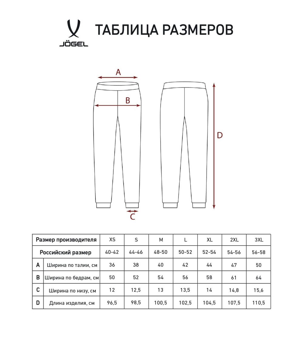 Брюки спортивные ESSENTIAL Athlete Pants, черный