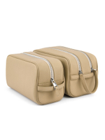 Toiletry bag LEMAN NEW L beige color