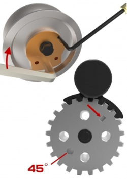 Набор для выставления фаз ГРМ VAG (TDI) KA-8031