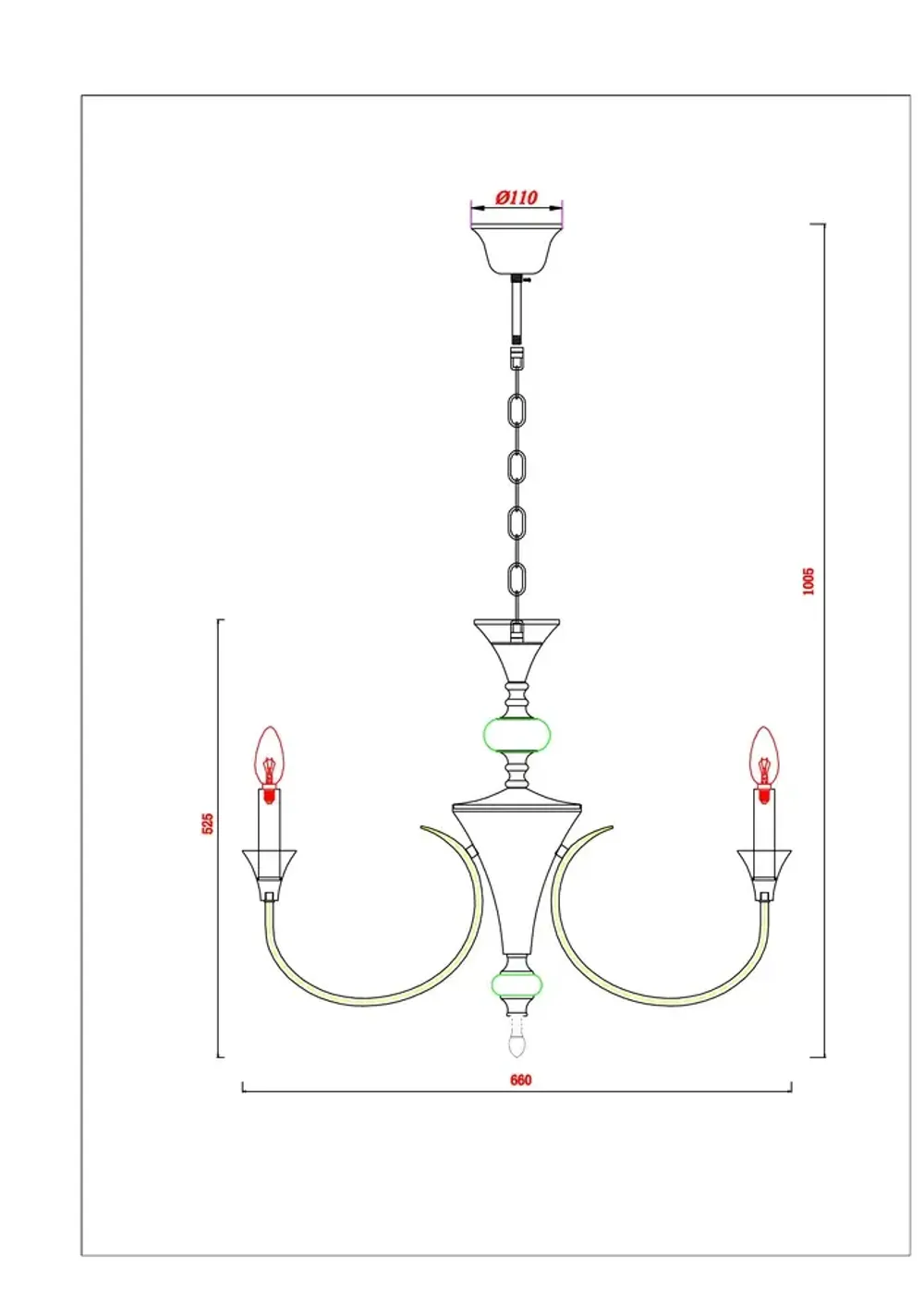 Подвесная люстра Arte Lamp