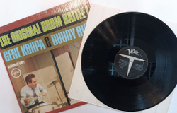 Винтажная виниловая пластинка Gene Krupa And Buddy Rich The Original Drum Battle (USA 1972)