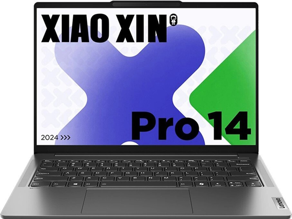 LENOVO Ноутбук Lenovo Xiaoxin Pro14 IMH9 Core Ultra 9 32Gb SSD1Tb Intel Arc 14" OLED 2.8K (2880x1800) Windows 11 RU /grey WiFi BT Cam/Русская клавиатура