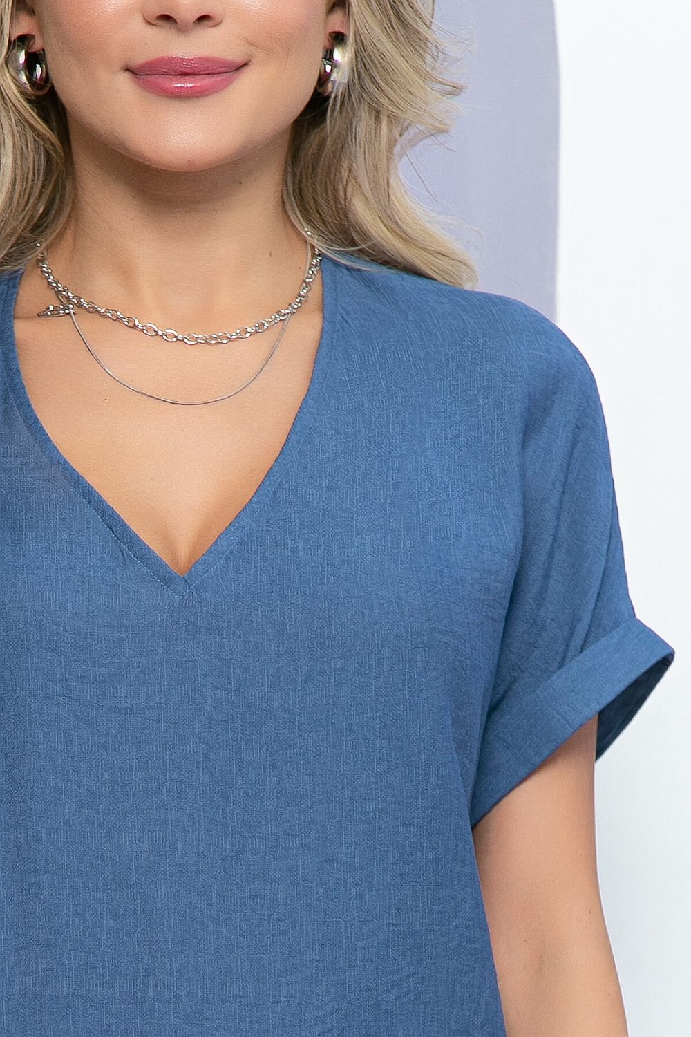 Платье "Герда" (джинс) П5493 LT Collection (Акция)