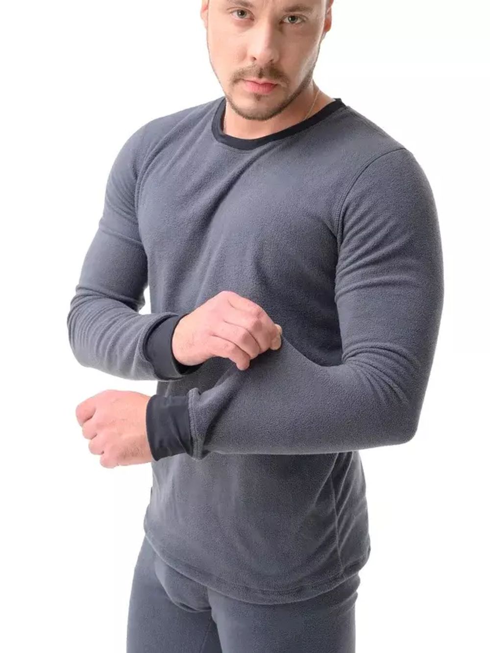 Термокофта Warm Fleece Shirt / Серый