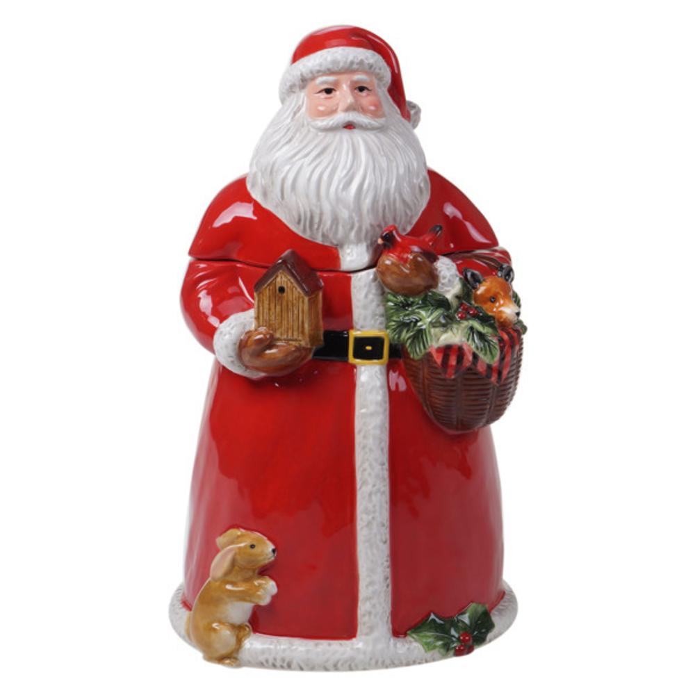 Банка для печенья 3D 27см Certified Int. Магия Рождества Санта