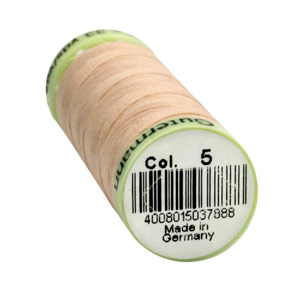 Нитки отделочные Gutermann Top Stitch 30 (30 метров), 5 кат. | 005 кремовый