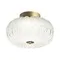 7720/24L PIKO LED SN 028 Светильник металл/стекло/прозрачный/золотой LED 24Вт 3000-6500K D300 IP20 пульт ДУ ANGELO