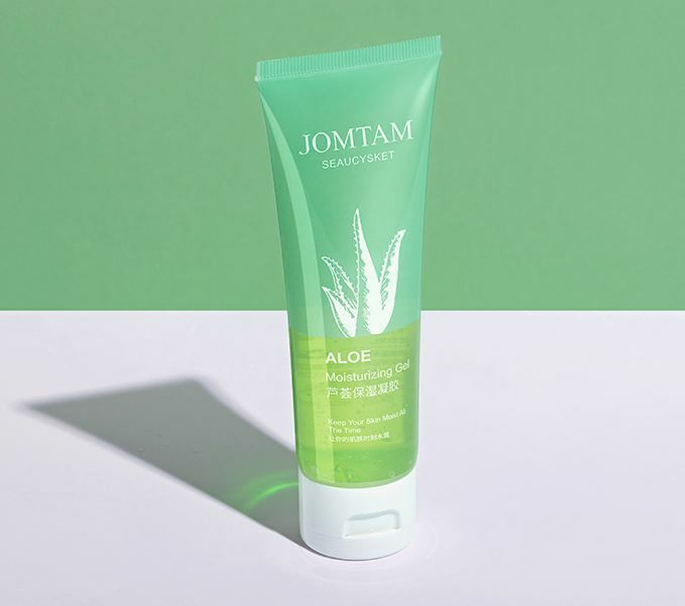 Увлажняющий многофункциональный гель для лица и тела с натуральным соком алоэ, 80г