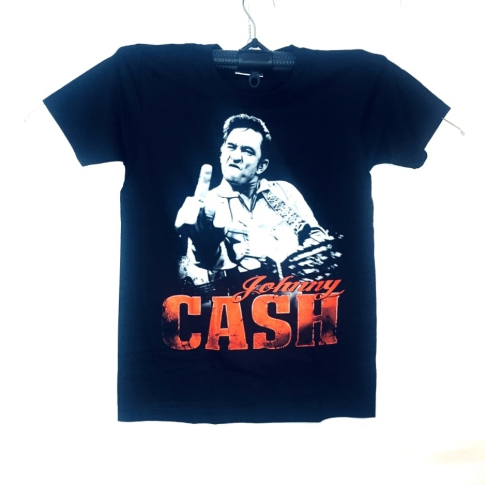 Футболка тайланд Cash Johnny Портрет (XS)