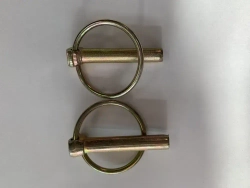 Шплинт с кольцом / Палец стопорный замковый d8 мм 2шт.