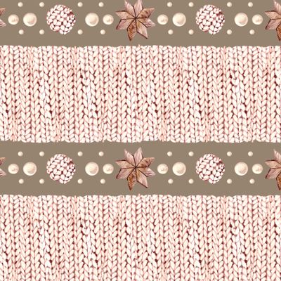 Вязаный новогодний