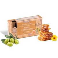 Мыло натуральное Медовое с маслом оливы. Питательное., 100 г, VITAUCT