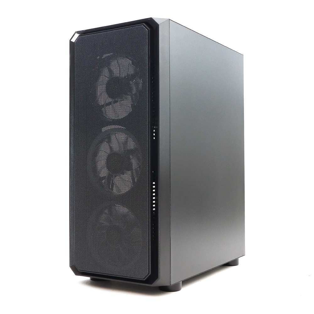 Корпус BaseTech eXtreme GFX-03, БП:600W, ATX, чёрный, 4xFRGB FAN, 2xUSB2, 1xUSB3, бок: закалённое стекло (BT-GFX-03-MESH-4F-RGB-600W)