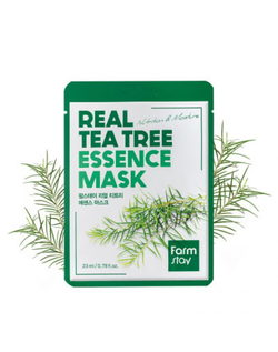 FarmStay Маска тканевая для лица с экстрактом чайного дерева - Real tea tree essence mask, 23мл