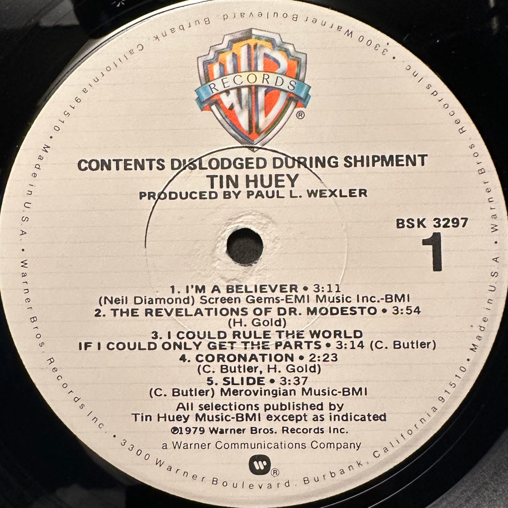 Tin Huey - Contents Dislodged During Shipment (США 1979г.)