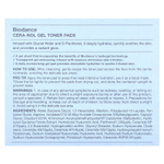 Biodance, Гелевые диски с тонером Cera-Nol, 60 шт.