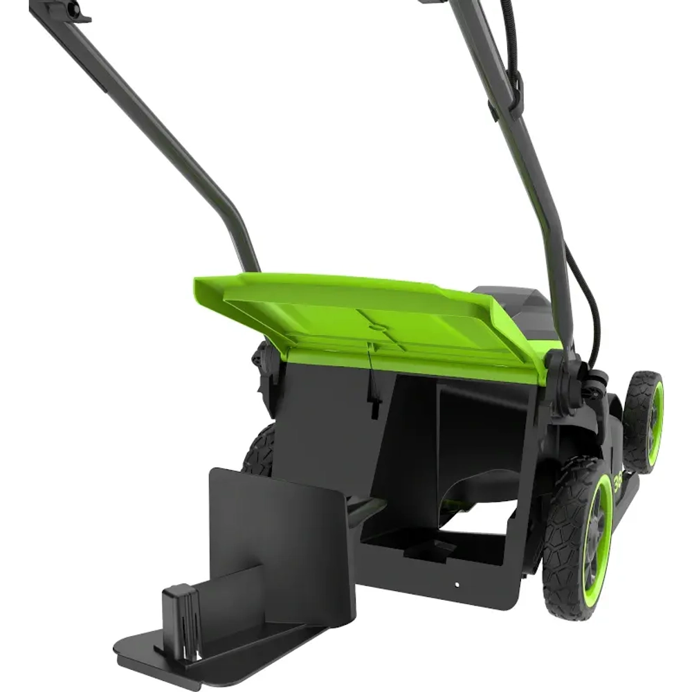 Аккумуляторная газонокосилка Greenworks GD40LM361K8 (1 x 8 Ач, Быстрое ЗУ) 2520807U8F