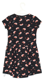 Платье для дев. короткий рукав 01484_BAT мультиколор р.92