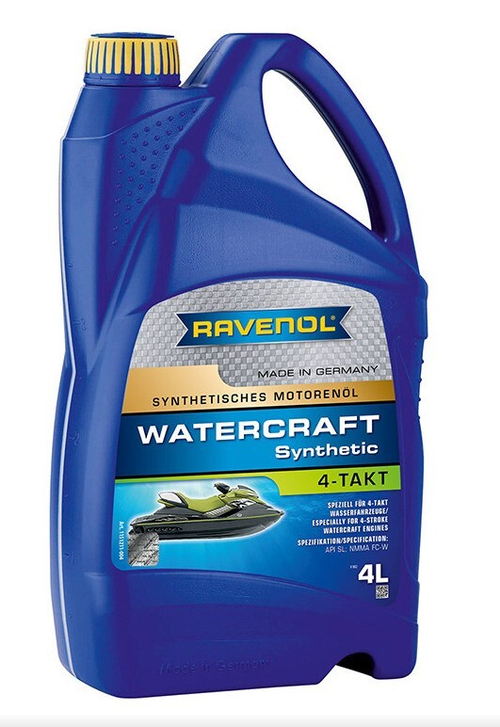 Масло Ravenol Watercraft 4-T синтетическое 4 л