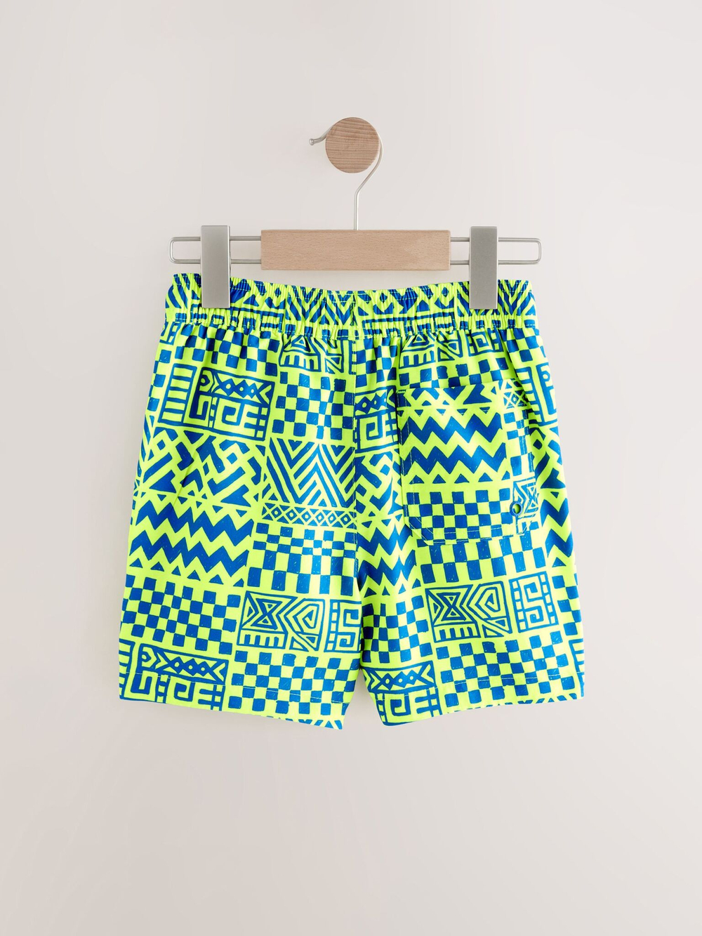 Плавки для мальчика Next E90-236, Ярко-зеленый, Синий