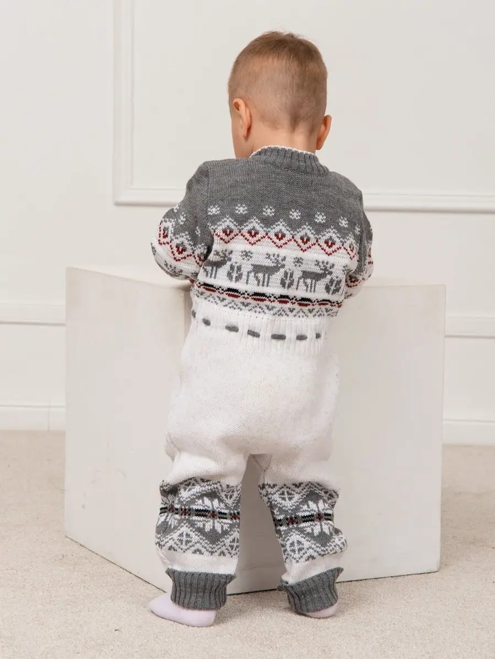 Комбинезон вязаный