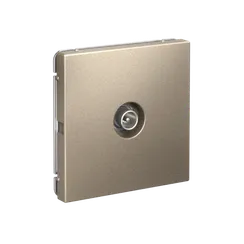 Розетка телевизионная проходная TV ArtGallery 4дБ механизм шампань SE GAL000592