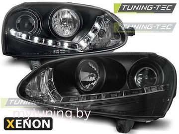 Фары передние XENON BLACK для VW GOLF 5 03-08