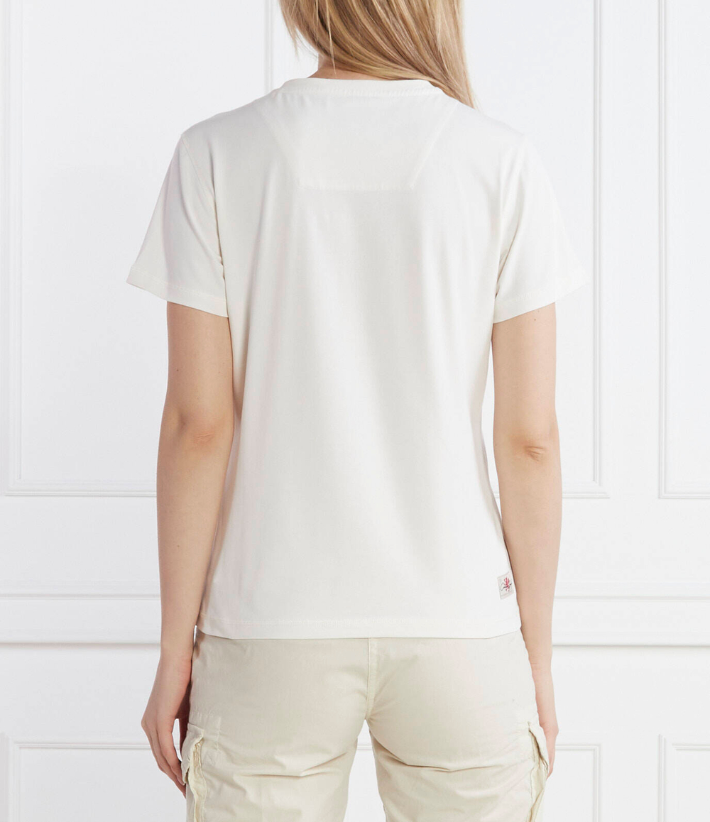 Футболка Aeronautica Militare - экрю(TS2203DJ469)