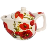 Чайник заварочный керамический 350мл с ситом «Маки»