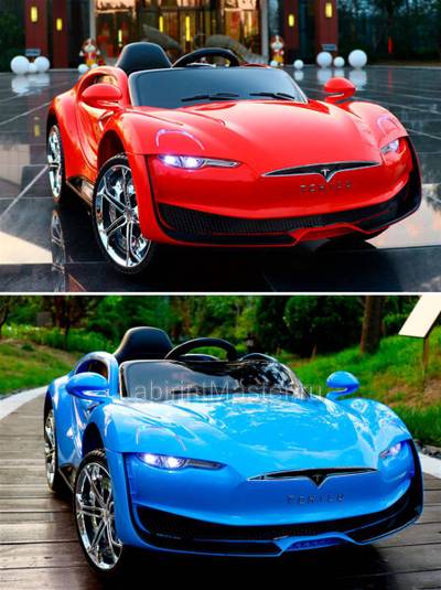 Детский электромобиль "Tehilu CL-6166" оранжевый