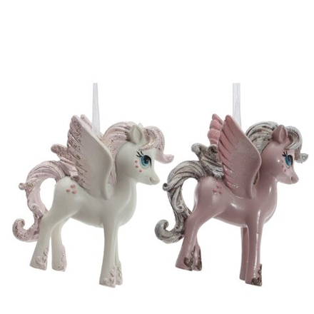 GAEM Фигурка декоративная подвесная "Лошадка", L7 W3 H8 см, 2в.