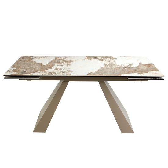 Раздвижной обеденный стол 1124/MC21087DT из мраморной керамики Испания 