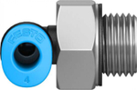 QSML-G1/8-4-100 Угловой штуцер с цанговым зажимом и резьбой
