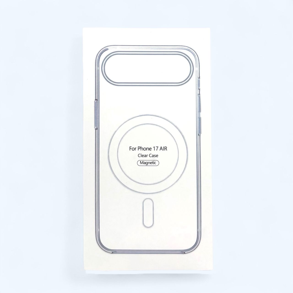 Прозрачный чехол MagSafe Clear Case без анимации для iPhone 17 AIR