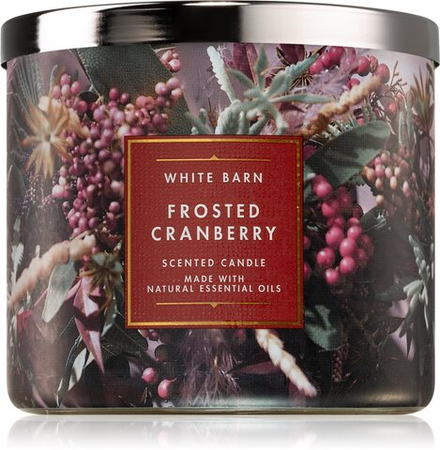 Bath & Body Works Frosted Cranberry - ароматическая свеча И. /   411  g  / GTIN 667557458069