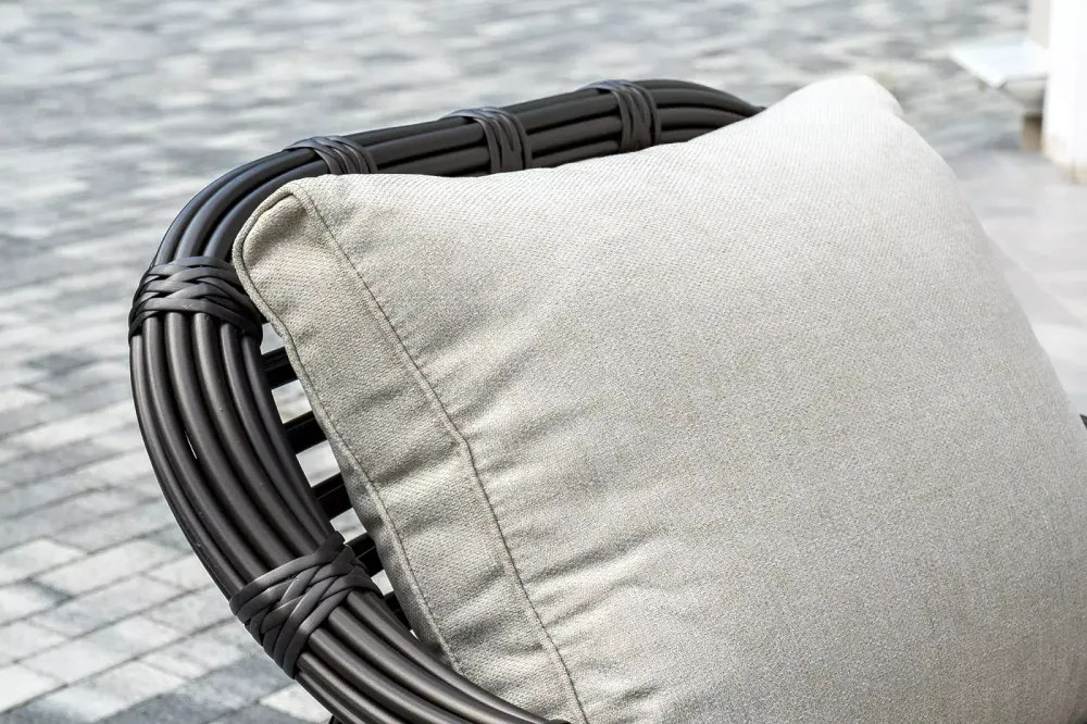 "Ницца" лаунж-зона из искусственного ротанга, цвет бронзовый