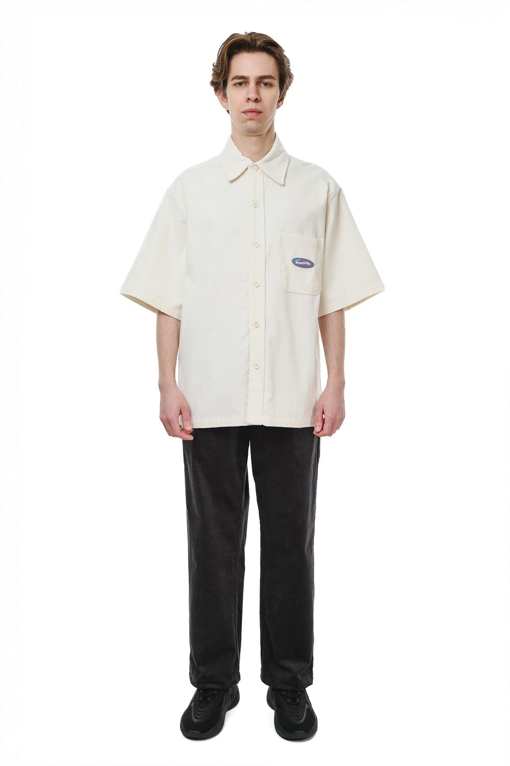 Рубашка Ymkashix Velve Leisure Line белая