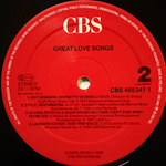 Сборник Great Love Songs 2LP (Голландия 1989г.)