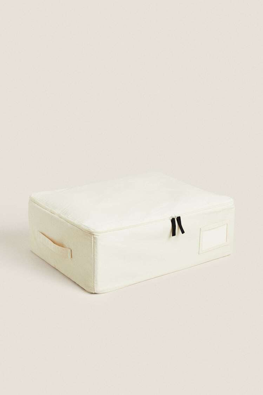 ZARA HOME КОРОБКА-ОРГАНАЙЗЕР СРЕДНЕГО РАЗМЕРА, ЭКРЮ