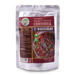 Готовое блюдо "Свинина с фасолью" 250 г. (Кронидов)