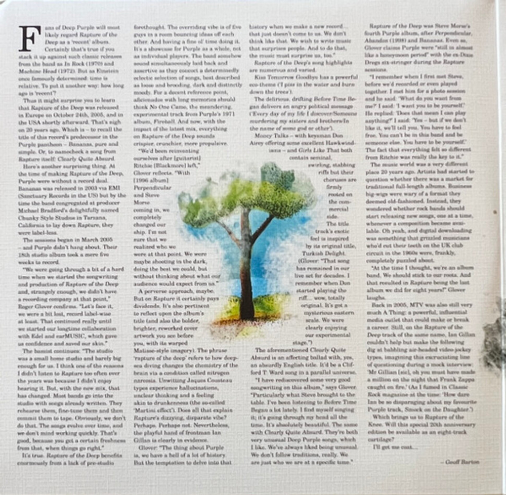 Deep Purple / Rapture Of The Deep (20th Anniversary Edition)(3LP)