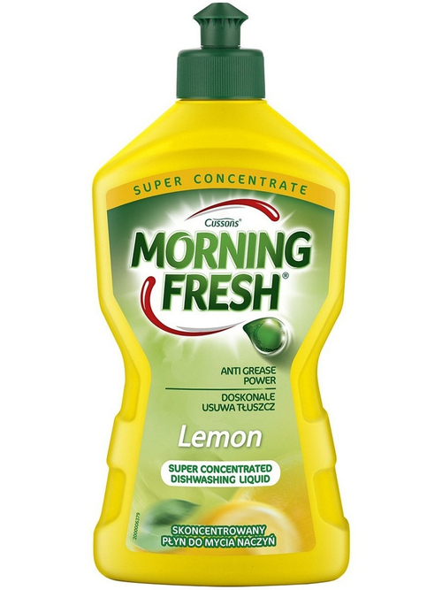ЖИДКОСТЬ ДЛЯ МЫТЬЯ ПОСУДЫ MORNING FRESH ЛИМОН 450МЛ 2655