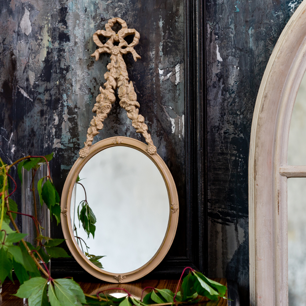 Зеркало настенное Объект мечты Зазеркалье Аморет антик беж OM-21061702